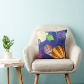 ジングルのジングル少し格言の熱気の気球の枕 クッション (椅子)