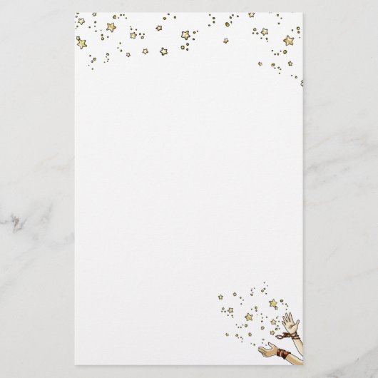 ジングルの星 便箋 (正面)