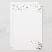 ジングルの星 便箋 (正面/裏面)