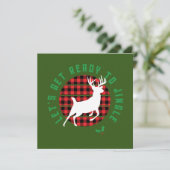 「ジングルの準備をしよう」クリスマス 招待状 (スタンド正面)