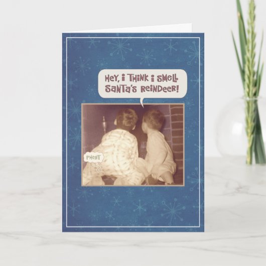 ジングルの鐘とトナカイの匂い シーズンカード (正面)