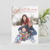 ジングルはずっと教養がある写真カードを渡します シーズンカード (スタンド正面)