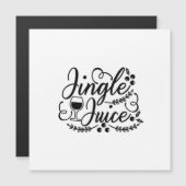 ジングルジュース面白いクリスマスビール飲み (正面/裏面)