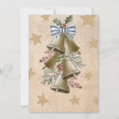 ジングルベルが鳴るクリスマスグリーティングのカスタムスウェグ シーズンカード (正面)