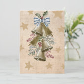 ジングルベルが鳴るクリスマスグリーティングのカスタムスウェグ シーズンカード (スタンド正面)