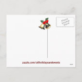 ジングルベルのファッジの郵便はがき シーズンポストカード (裏面)