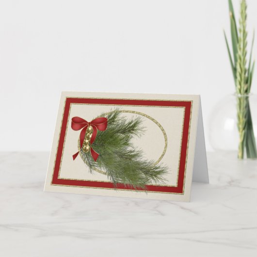 ジングルベルの休日カード シーズンカード (正面)