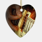 ジングルベルの石のクリスマスのオーナメント セラミックオーナメント (右)