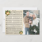 ジングルベルクリスマスソングの写真 シーズンカード (正面)