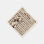 ジングルベル紙ナプキン スタンダードカクテルナプキン (角)