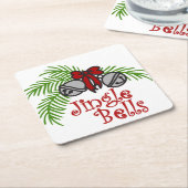 ジングルベル スクエアペーパーコースター (アングル)
