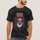 ジングルベル・ブレイクダウン・メタルコア Tシャツ (正面)