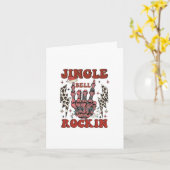 ジングルベル・ロックィン カード (黄色い花)