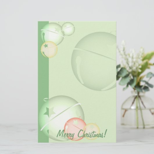 ジングルベル 便箋 (スタンド正面)