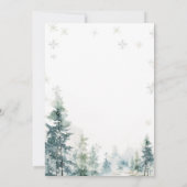 ジングルモダン&ミングルウィンターパーティの招待状 招待状 (裏面)