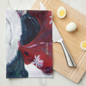 ジングル熊 キッチンタオル (四つ折り)