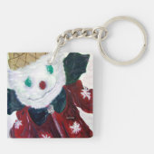 ジングル熊 キーホルダー (裏面)