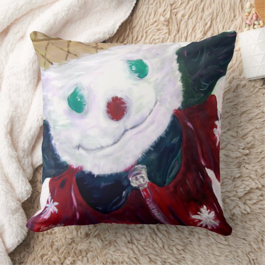 ジングル熊 クッション (ブランケット)