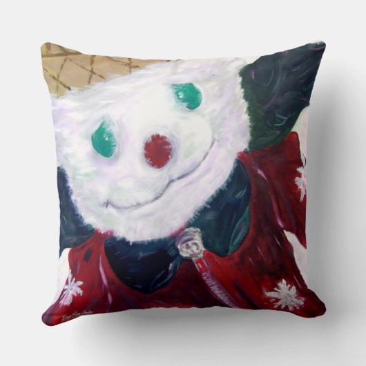 ジングル熊 クッション (裏面)