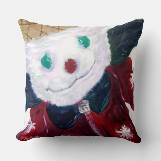 ジングル熊 クッション (正面)