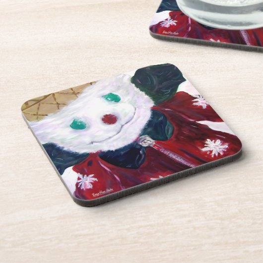 ジングル熊 コースター (左側)