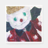 ジングル熊 スタンダードランチョンナプキン (正面)