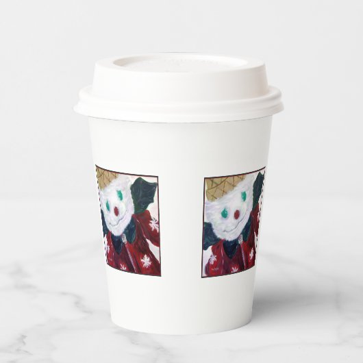 ジングル熊 紙コップ (左)