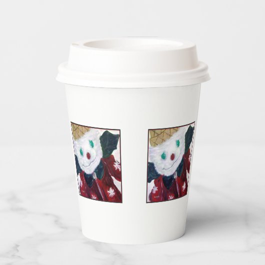 ジングル熊 紙コップ (裏面)