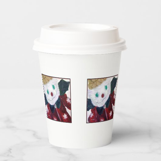 ジングル熊 紙コップ (正面)