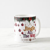 ジングル・オール・ザ・ウェイ クリスマスクラシックマグ コーヒーマグカップ (正面右)