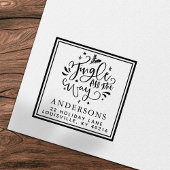 ジングル・オール・ザ・ウェイ クリスマス アドレス セルフインキングスタンプ