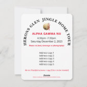 ジングル カード (裏面)