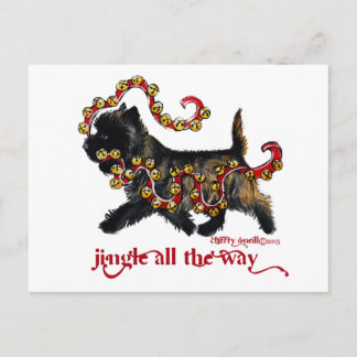 ジングル・ケアン・クリスマス シーズンポストカード