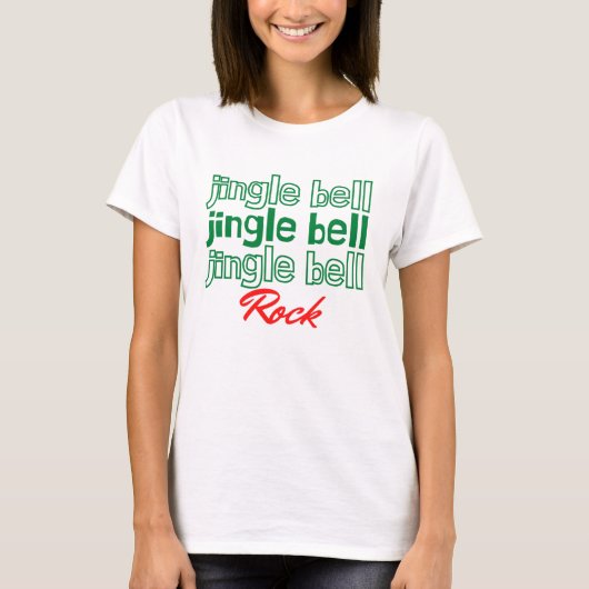 ジングル ジングル ジングル ロック Tシャツ (正面)