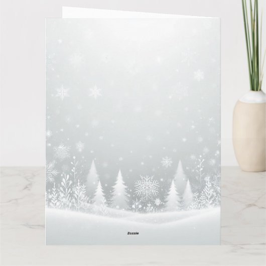 ジングル・ポーズとボクサー・ドッグのホリデー・ジョイ カード (裏面)