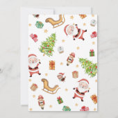 ジングル＆ミングル みにくいクリスマスセーター パーティー 招待状 (裏面)