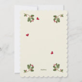 ジングル＆ミンゲル ホリデーパーティー招待状 招待状 (裏面)