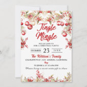 ジングル＆ミンゴルのクリスマスパーティー 招待状 (正面)