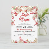 ジングル＆ミンゴルのクリスマスパーティー 招待状 (スタンド正面)