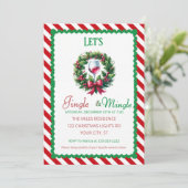 ジングル＆ミンゴル ホリデー カクテルパーティ 招待状 (スタンド正面)