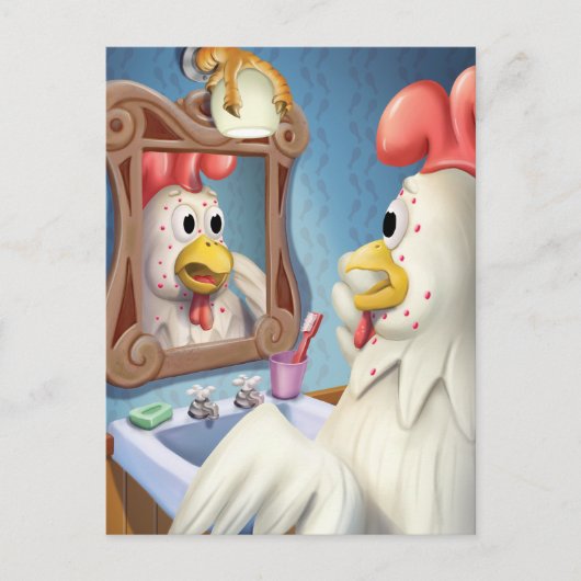 ジングルJingleリトル格言水痘はがき ポストカード (正面)