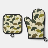 ジンコビルバオ離れ 鍋つかみ&鍋敷きセット (正面)