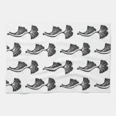 ジンコリーフリノプリントキッチンタオル キッチンタオル (横)