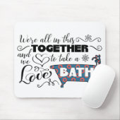 ジンシャツとアクセサリーのピッシュ浴槽 マウスパッド (マウス)