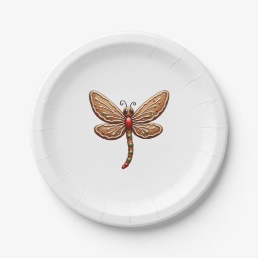 ジンジャパントンボ ペーパープレート (正面)