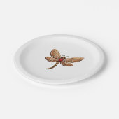 ジンジャパントンボ ペーパープレート (アングル)