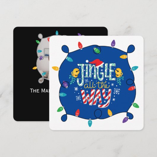 ジンジャル・オール・ザ・ウェイ（写真を追加） シーズンカード (正面/裏面)