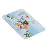 ジンジャーお洒落ヘアアイススケーターホリデー マグネット (右側)