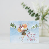 ジンジャーお洒落ヘアアイススケーター シーズンポストカード (スタンド正面)