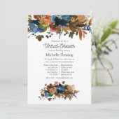 ジンジャーと海軍のフローラバーチャル赤ちゃんシャワー 招待状 (スタンド正面)